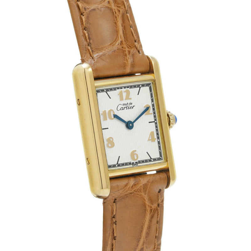 CARTIER Must Tank W1008354 Ladies' Watch Quartz