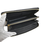 LOUIS VUITTON Long Wallet Empreinte Zippy M61864 Louis Vuitton Black