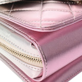 CHANEL Chanel Matelasse Chain Shoulder Gradient Metallic Pink AS3002 Women's Lambskin Bag