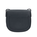 Celine Trotter Shoulder Bag Leather Navy Women's CELINE