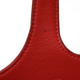 CELINE Celine Shoulder Bag Triford Red Women's Leather