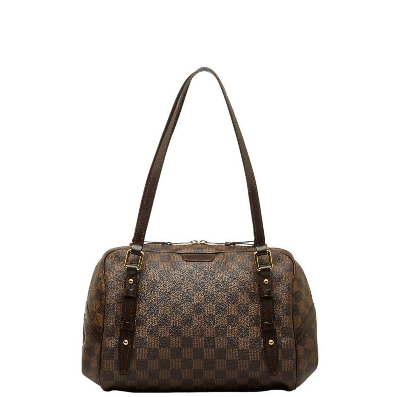 Louis Vuitton Damier Rivington GM Handbag Shoulder Bag N41158 Brown PVC Leather Women's LOUIS VUITTON