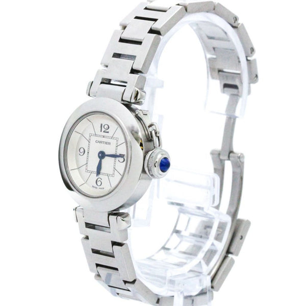 CARTIER Miss Pasha Stainless Steel Quartz Ladies Watch W3140007