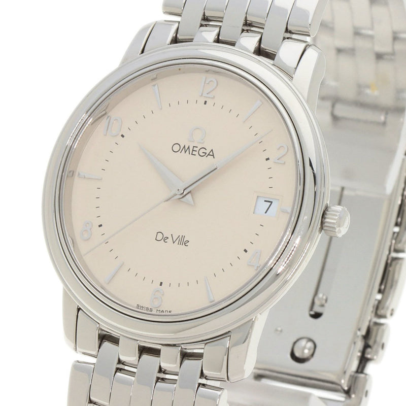 OMEGA 4510.30 De Ville Prestige Watch Stainless Steel SS Men's