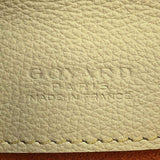 Goyard Chain Shoulder Bag Alexandre Trois Leather GOYARD White