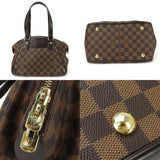 Louis Vuitton Hand Bag Verona PM N41117 Damier Ebene Leather Women's LOUIS VUITTON hand bag