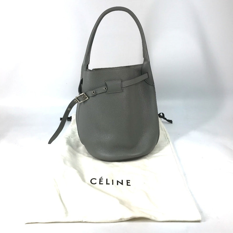 CELINE 187243 Shoulder bag with pouch Bag Bucket type Shoulder Bag Hand Bag gray