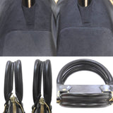 LOUIS VUITTON Louis Vuitton Alma Handbag Epi Noir M52142 MI0080