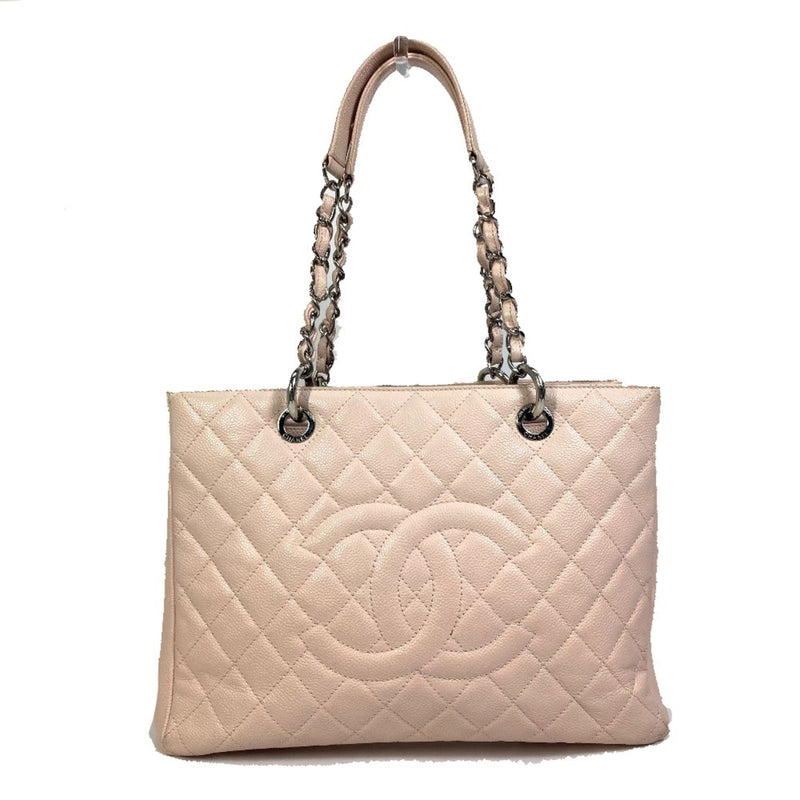 Chanel A50995 CC Mark Bag Chain GST Shoulder Bag Tote Bag pink SilverHardware