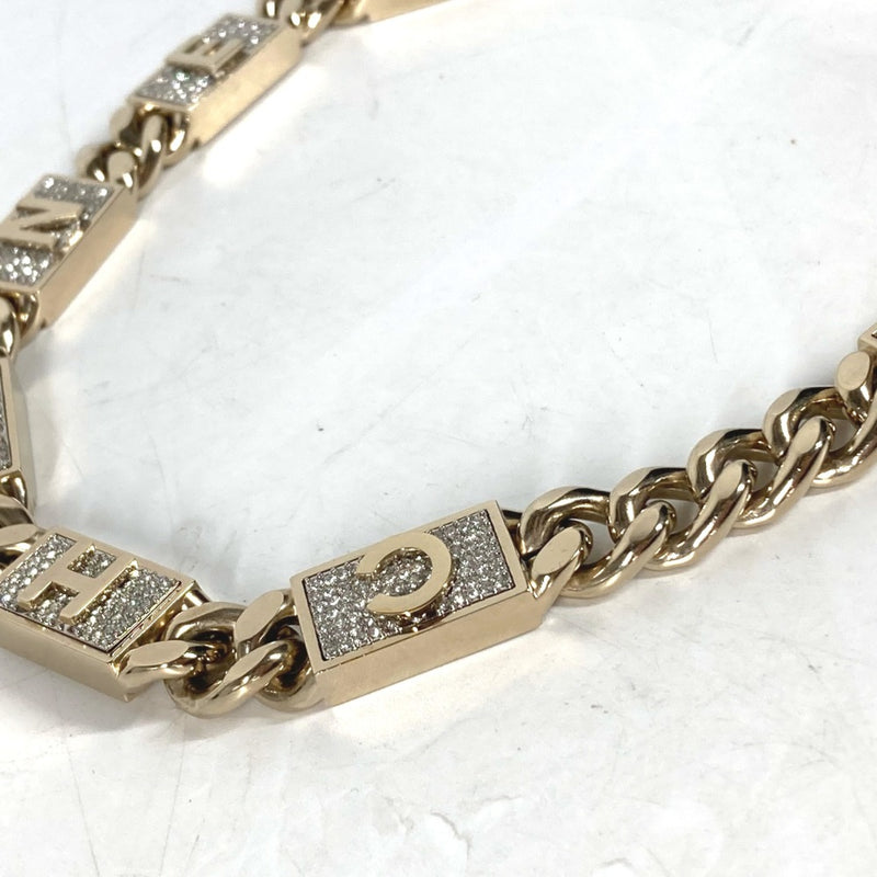 Chanel B21C Rhinestone belt Gold