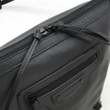 BALENCIAGA Neoclassic Hobo Shoulder Bag Leather Black 689954