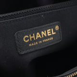 CHANEL Shoulder Bag Leather Women's Black