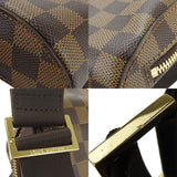 Louis Vuitton Body Bag Geronimos N51994 Damier Canvas Coated Ebene Brown Women's Men's LOUIS VUITTON