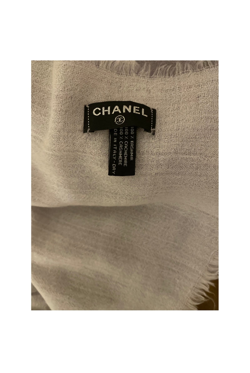 Chanel cashmere stole