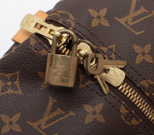 Louis Vuitton Keepall 50 Monogram Bandouliere Boston Travel Hand Bag –  Exchange Collectibles