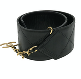 Chanel leather belt