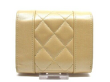 Chanel Mademoiselle Trifold Wallet Gold Hardware